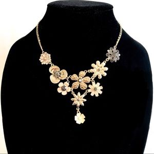 Lauren Conrad Floral Statement Necklace